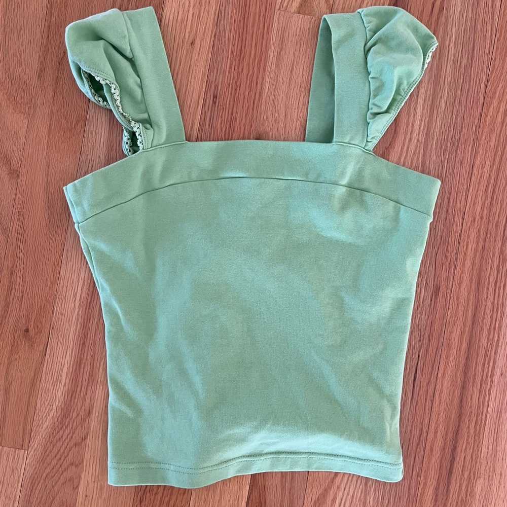 BETTY BLUE light green top
